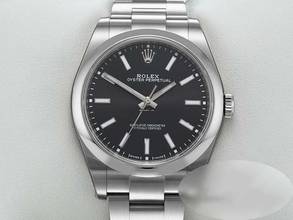 Thumbnail von Rolex Oyster Perpetual 39 39mm 114300 2018 Ungetragen Edelstahl Automatik Stahl Stainless Steel Black Dial Oyster-band Chronometer