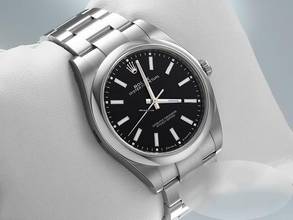 Thumbnail von Rolex Oyster Perpetual 39 39mm 114300 2018 Ungetragen Edelstahl Automatik Stahl Stainless Steel Black Dial Oyster-band Chronometer