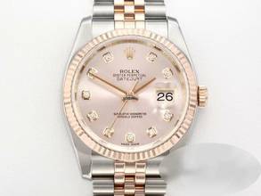 Thumbnail von Rolex Datejust 36 36mm 116231 2012 Stahl Rosegold 750 Diamanten Automatik Stainless Steel 18kt Rose Gold Jubilé-band Chronometer Oyster