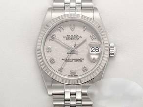 Thumbnail von Rolex Datejust 31 31mm Medium Stahl Weissgold 750 2001 Lc100 Automatik Stainless Steel 18kt White Gold Jubilé-band Chronometer Oyster