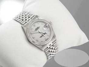 Thumbnail von Rolex Datejust 31 31mm Medium Stahl Weissgold 750 2001 Lc100 Automatik Stainless Steel 18kt White Gold Jubilé-band Chronometer Oyster