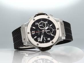 Thumbnail von Hublot Big Bang 44 mm Edelstahl Chronograph 301.sx.130.rx Automatik Herren Steel Black Dial