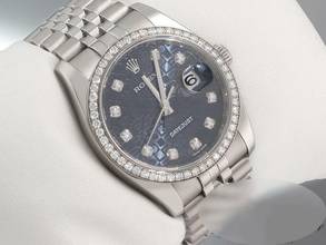 Thumbnail von Rolex Datejust 36 36mm 116244 2014 Stahl Weissgold 750 Diamanten Automatik