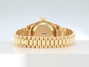 Thumbnail von Rolex Lady-Datejust Gelbgold 750 Diamanten Automatik 18kt Yellow Gold Damen President-band Chronometer Oyster Black Dial