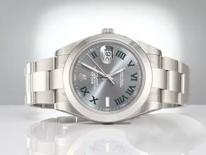 Thumbnail von Rolex Datejust 41 41mm 126300 2024 Wimbledon Edelstahl Automatik Stahl Stainless Steel Oyster-band Chronometer