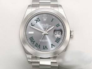 Thumbnail von Rolex Datejust 41 41mm 126300 2024 Wimbledon Edelstahl Automatik Stahl Stainless Steel Oyster-band Chronometer