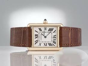 Thumbnail von Cartier Tank Louis Cartier Großes Modell Gelbgold 750 2024 W1529756 Gold Damen Herren