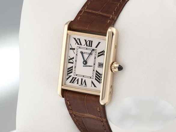  Cartier Tank Louis Cartier Großes Modell Gelbgold 750 2024 W1529756 Gold Damen Herren 