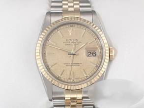 Thumbnail von Rolex Datejust 36 36mm 16233 1991 Edelstahl Gelbgold 750 Automatik Stainless Steel 18kt Yellow Gold Jubilé-band Chronometer Oyster
