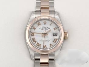 Thumbnail von Rolex Lady-Datejust 26mm 179161 2010 Edelstahl Roségold 750 Automatik Stainless Steel 18kt Rose Gold Oyster-band Chronometer White Dial