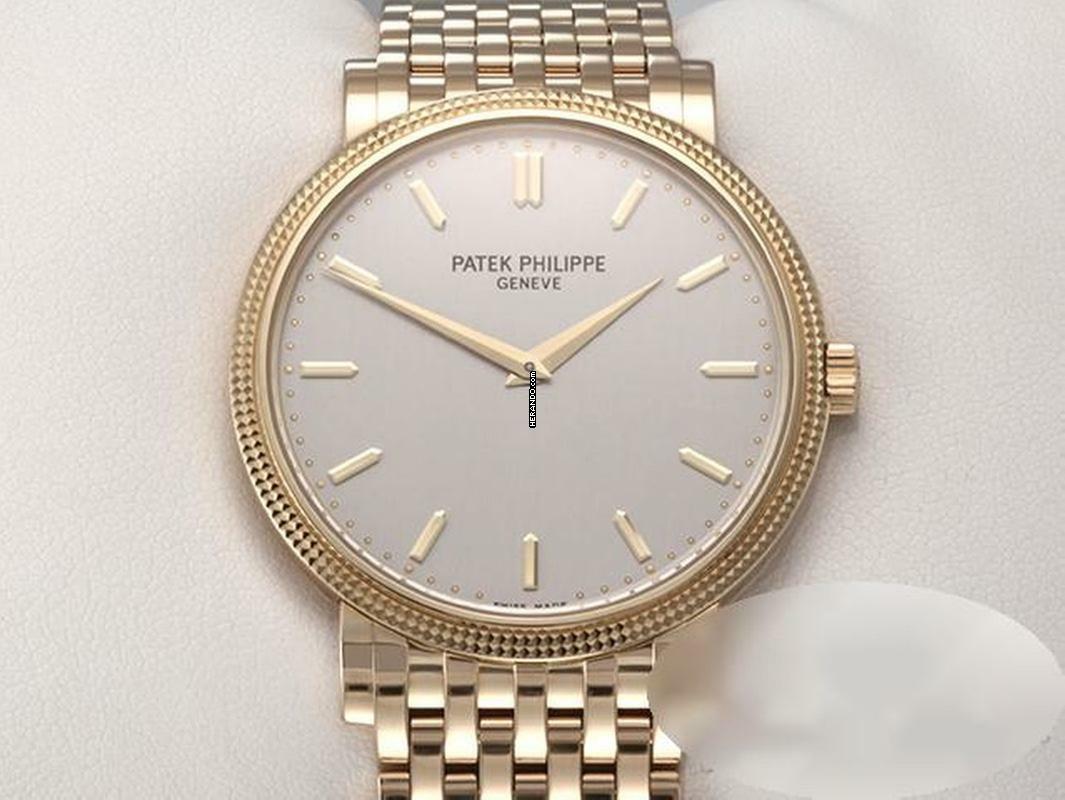  Patek Philippe Calatrava 5120/1j-001 2005 Gelbgold 750 Automatik Gold 