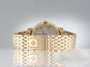 Thumbnail von Patek Philippe Calatrava 5120/1j-001 2005 Gelbgold 750 Automatik Gold