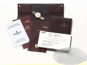 Thumbnail von Patek Philippe Calatrava 5120/1j-001 2005 Gelbgold 750 Automatik Gold