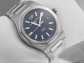 Thumbnail von Girard Perregaux Laureato 42mm 81010-11-431-11a 2018 Edelstahl Automatik Stahl Steel Blue Dial