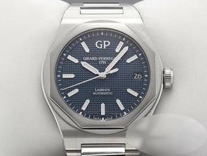 Thumbnail von Girard Perregaux Laureato 42mm 81010-11-431-11a 2018 Edelstahl Automatik Stahl Steel Blue Dial