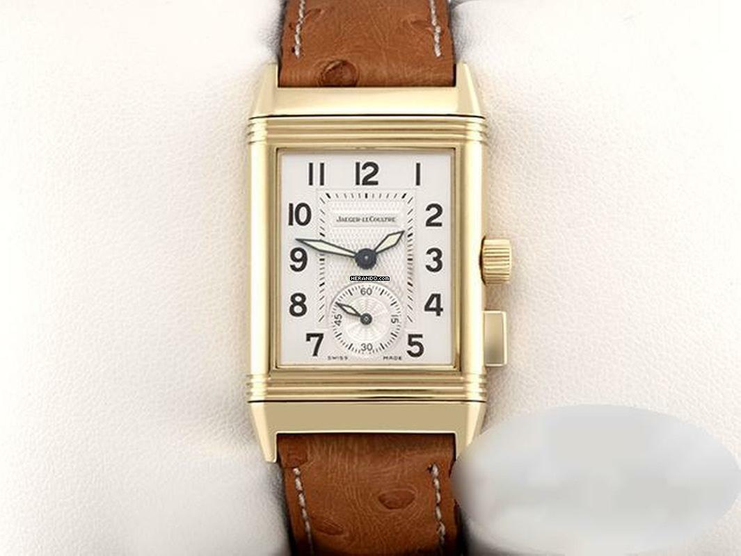  Jaeger-LeCoultre Reverso Memory 255.1.82 2001 Gelbgold 750 Handaufzug 18kt Yellow Gold 