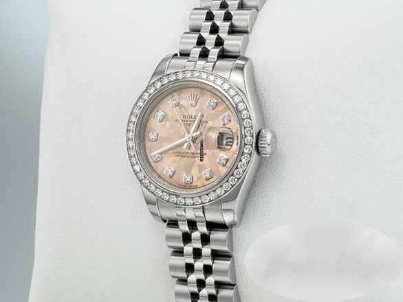  Rolex Lady-Datejust 26 179384 2010 Stahl Weissgold 750 Diamanten Automatik Gold 