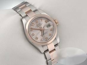 Thumbnail von Rolex Lady-Datejust 26mm 179161 Edelstahl Roségold 750 Automatik Gold