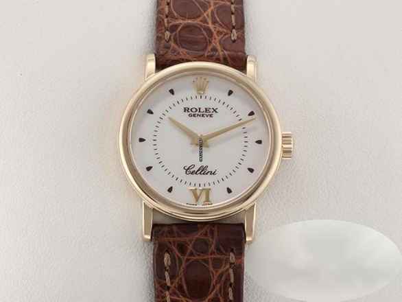  Rolex Cellini 6110 25mm Gelbgold 750 Rolex-revision: 2025 Gold Damen 