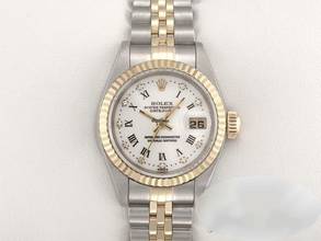  Rolex Lady-Datejust Edelstahl Gelbgold 750 Diamanten Automatik Gold Stahl 