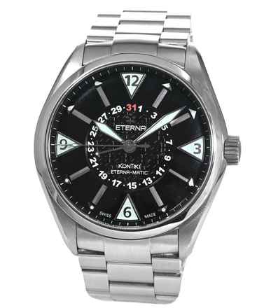  Eterna Kontiki Automatik 4 Zeiger-Uhr Ref. 1592.41.41.0217 