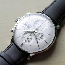 Thumbnail von Junghans Meister Chronoscope silber English Date NEW FULL SET