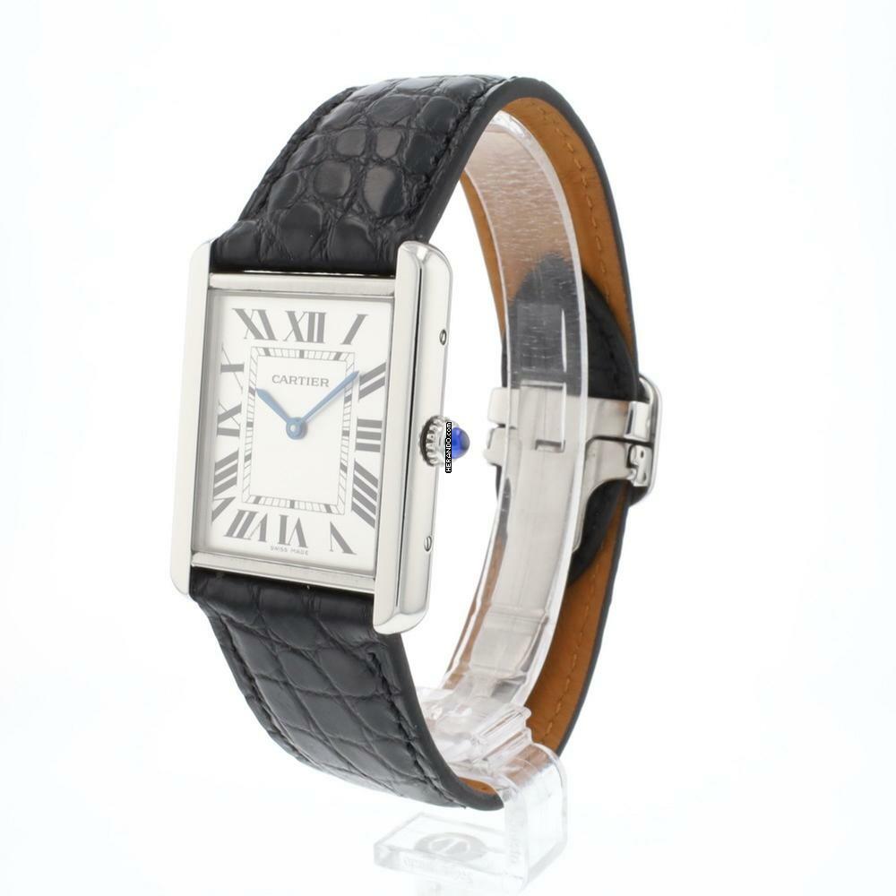  Cartier Tank Solo Large Steel Quartz 