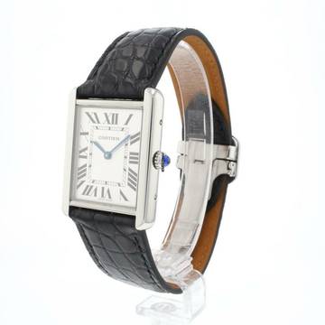  Cartier Tank Solo Large Steel Quartz 