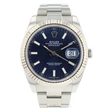 Thumbnail von Rolex Datejust 41 Oyster Fluted Blue Dial