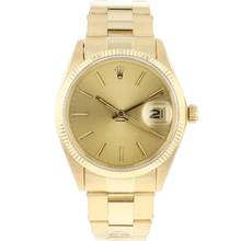 Thumbnail von Rolex Oyster Perpetual Date 34MM Champagne Ghost Dial