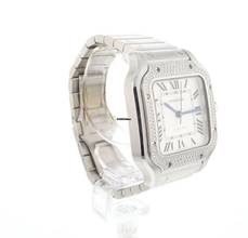 Thumbnail von Cartier Santos Medium Diamonds W4SA0005