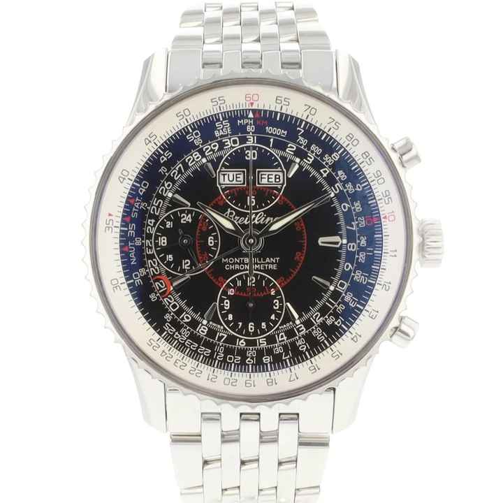  Breitling Montbrillant Datora Navitimer Montbrillant Datora 43MM Black Dial 