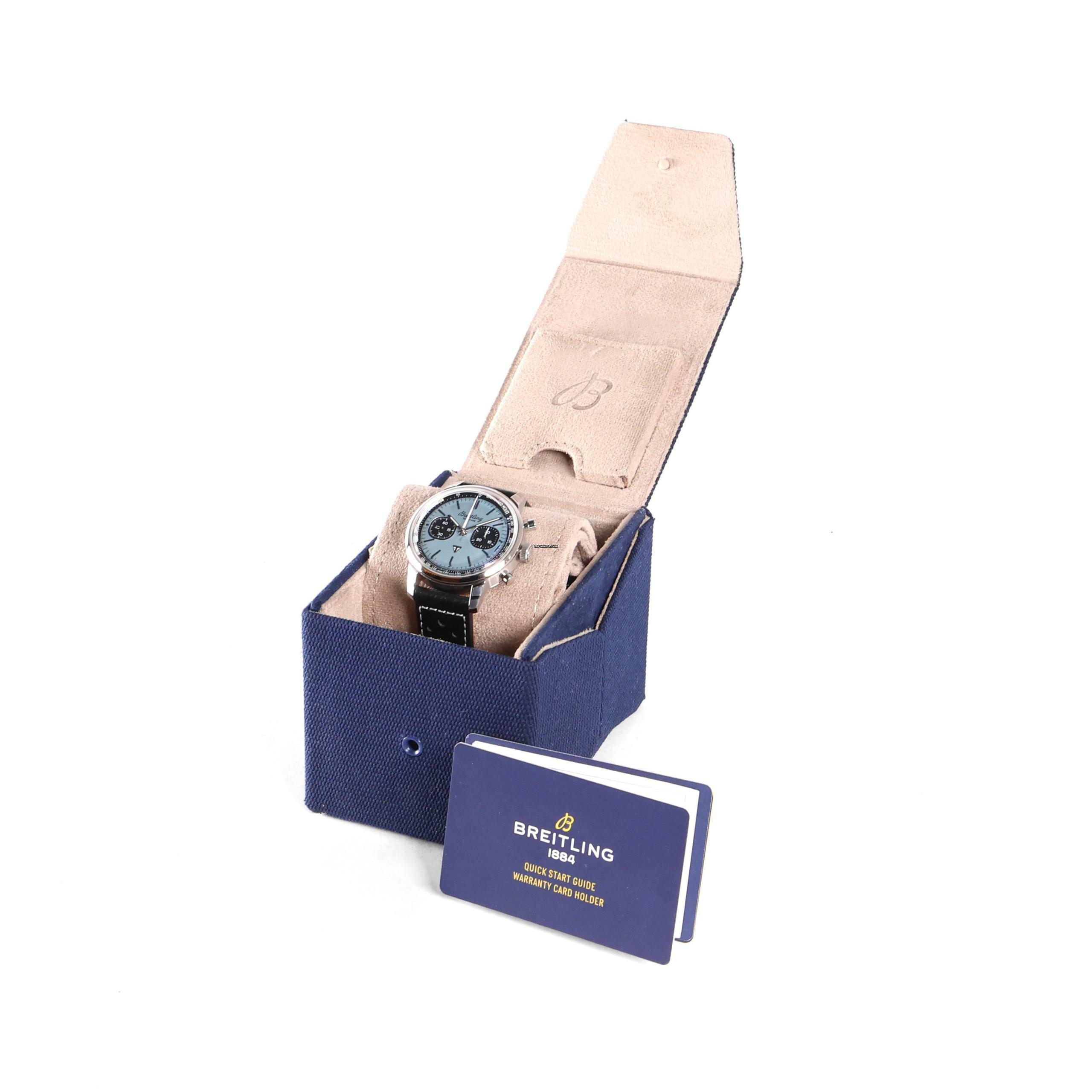 Thumbnail von Breitling Top Time Chronograph Ice Blue Triumph Edition NEW 2025