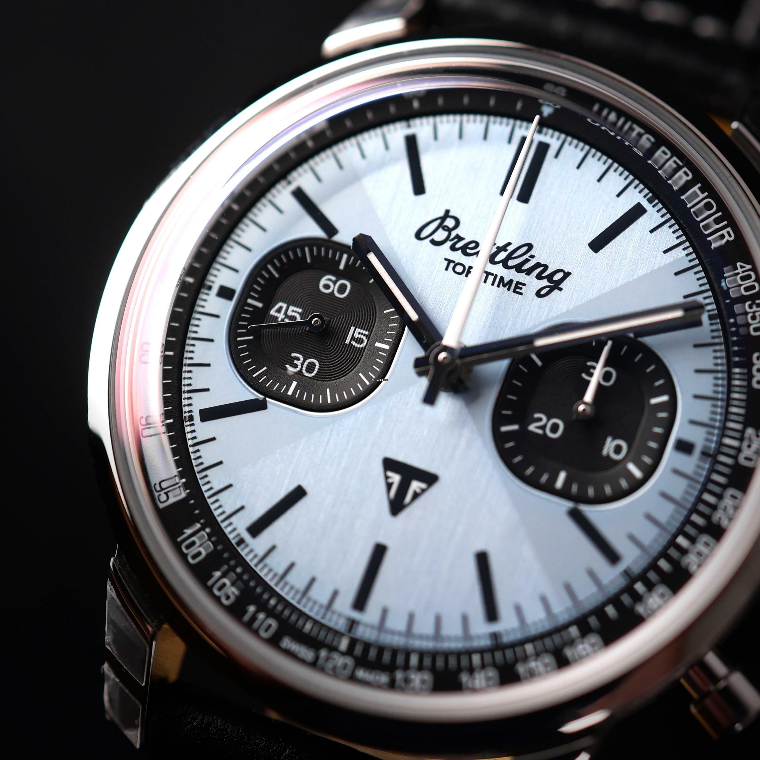 Thumbnail von Breitling Top Time Chronograph Ice Blue Triumph Edition NEW 2025