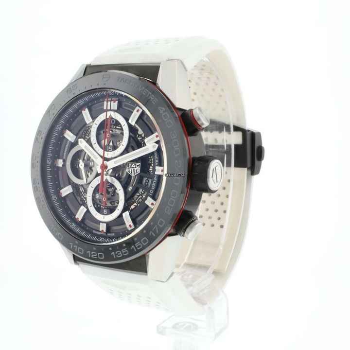  TAG Heuer Carrera Calibre HEUER 01 Black Chronograph 