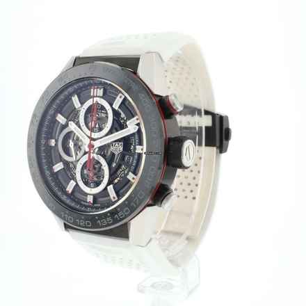  TAG Heuer Carrera Calibre HEUER 01 Black Chronograph 