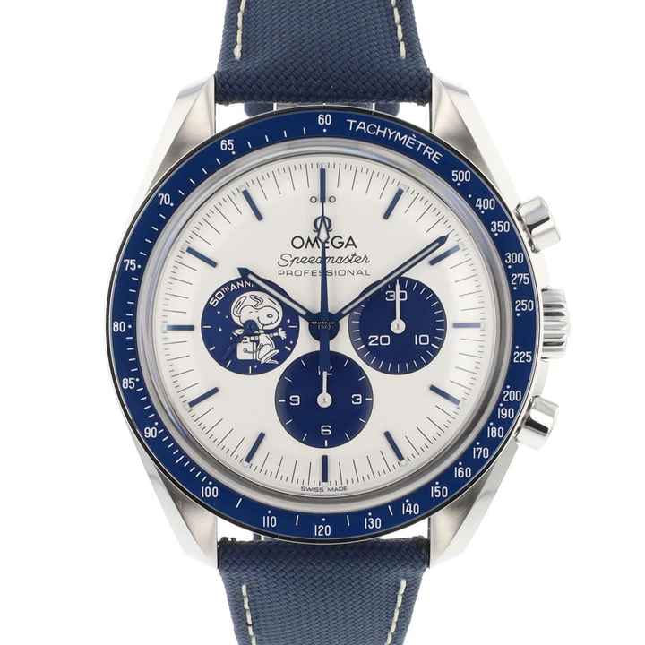  Omega Speedmaster Professional Moonwatch 'Silver Snoopy Award' 50th Anniversary NEW '24 