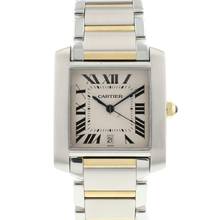 Thumbnail von Cartier Tank Française GM Automatic Steel/Gold