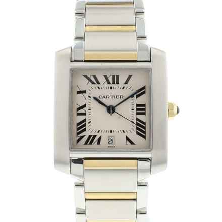  Cartier Tank Française GM Automatic Steel/Gold 