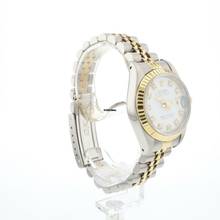 Thumbnail von Rolex Lady-Datejust 26 Steel Gold Jubilee Fluted White Diamond Dial