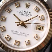 Thumbnail von Rolex Lady-Datejust 26 Steel Gold Jubilee Fluted White Diamond Dial