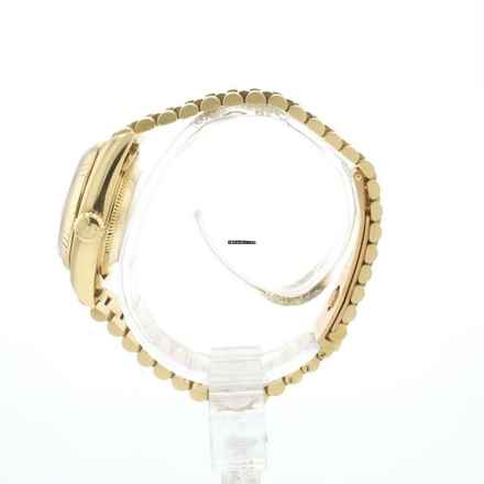  Rolex Lady-Datejust 26 Yellow Gold President Ruby Diamond Dial 