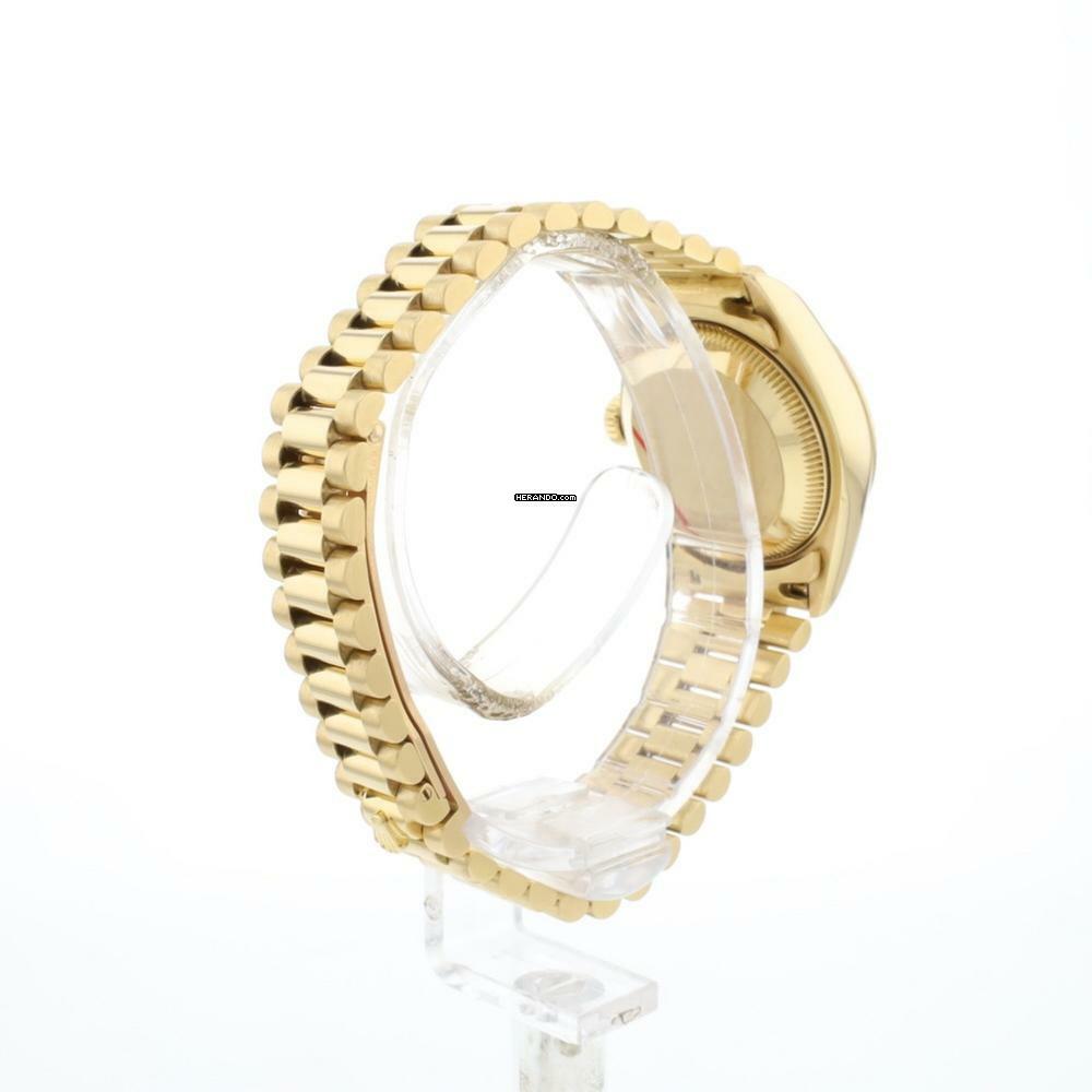 Thumbnail von Rolex Lady-Datejust 26 Yellow Gold President Ruby Diamond Dial
