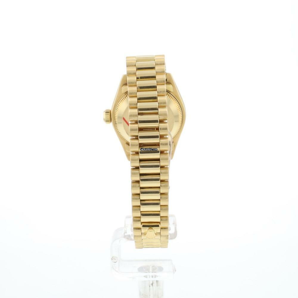 Thumbnail von Rolex Lady-Datejust 26 Yellow Gold President Ruby Diamond Dial