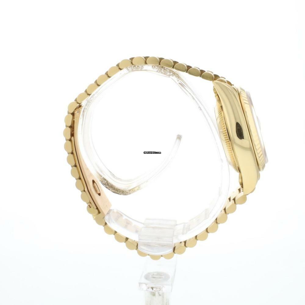 Thumbnail von Rolex Lady-Datejust 26 Yellow Gold President Ruby Diamond Dial