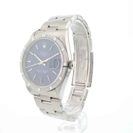  Rolex Oyster Perpetual Date 34MM Blue Dial 