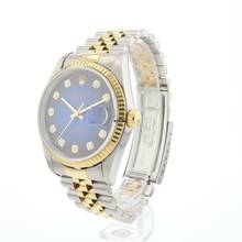 Thumbnail von Rolex Datejust 36 Steel Gold Jubilee Fluted Blue Vignette Diamond Dial