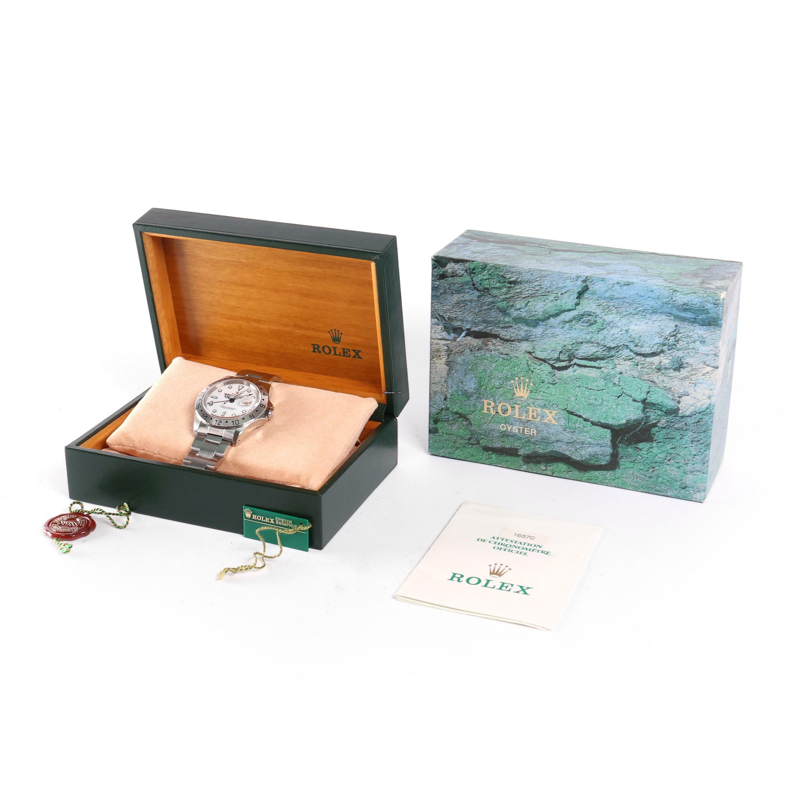 Thumbnail von Rolex Explorer II White Dial