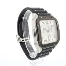 Thumbnail von Cartier Santos XL Chronograph Silver Dial
