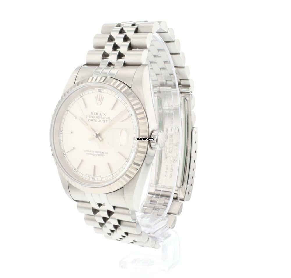 Thumbnail von Rolex Datejust 36 Jubilee Fluted Silver Dial